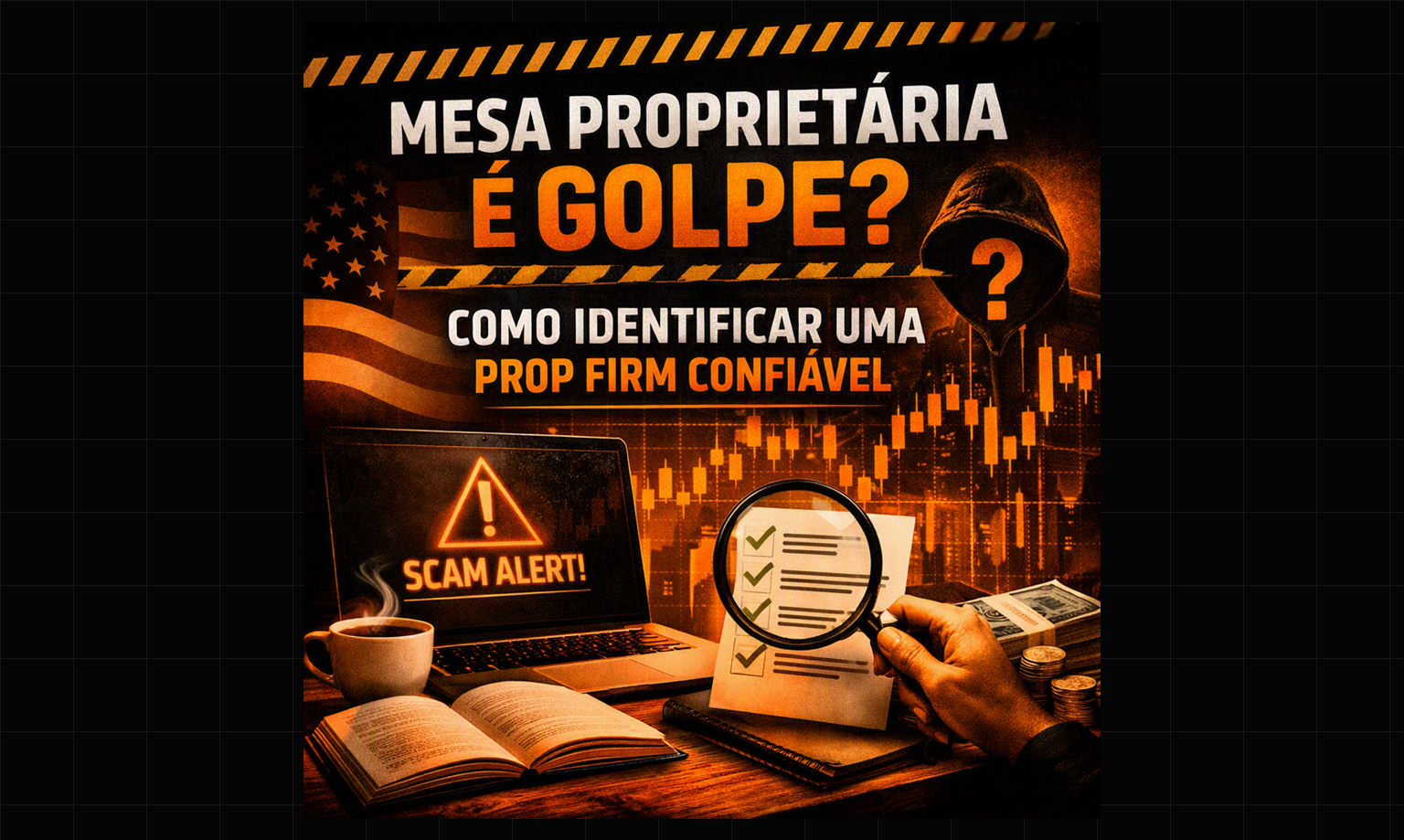 Análise de mesa proprietária: é golpe ou prop firm confiável