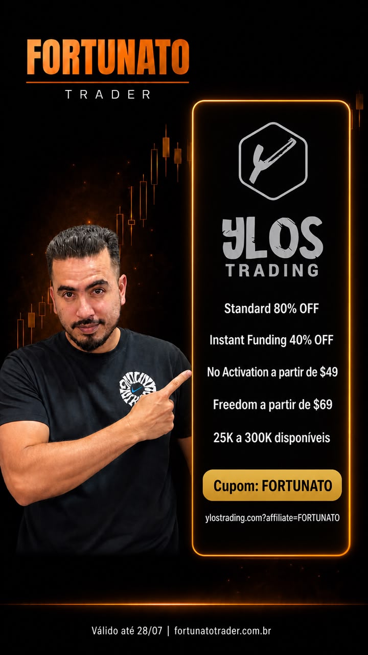 YLOS Trading — até 90% OFF com cupom FORTUNATO